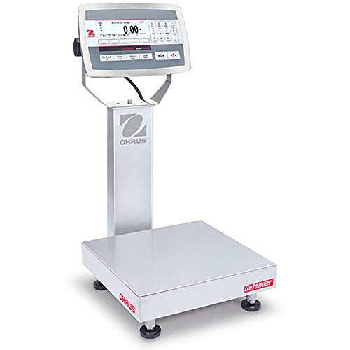 Báscula de banco Ohaus D52XW50RTR1 con columna y display TD52XW miniatura 1