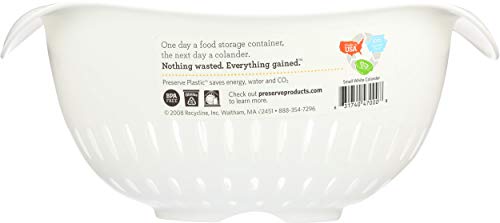 Preserve, 1.5 Quart Colander White #TOP1