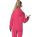 QTWW INC Youth Hoodie Sweatshirt,Boys Girls Hooded,Hoodies for Teen Girls Fashion Fleece Pullover Tops Kids Clothes,Rose,8Years
