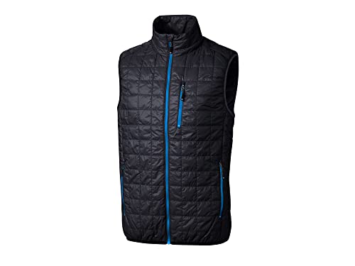 Cutter & Buck mens Rainier Primaloft® Mens Eco Insulated Full Zip Puffer VestDown Vest