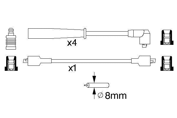 Cables de encendido BOSCH 0986356774: la solución definitiva para los tirones del motor 5