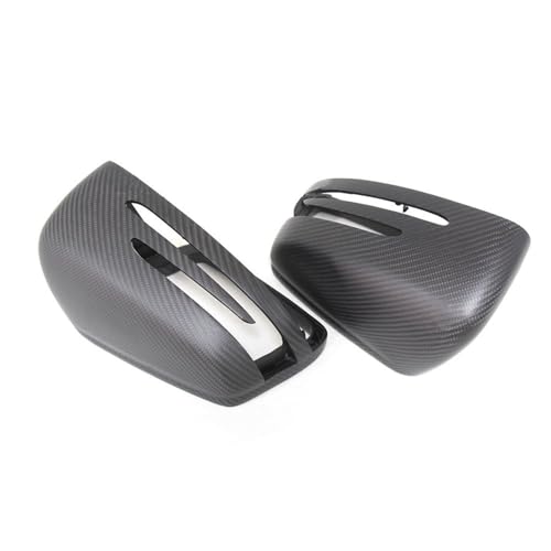 Coque de rétroviseur Mercedes W212 W204 anti-rayures carbone