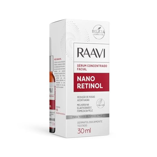 Sérum Facial Concentrado Nano Retinol Raavi 30ml