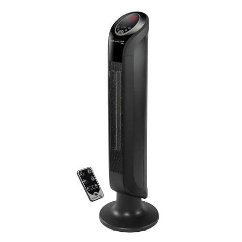 Miniatura 4 de Rowenta Intense Comfort Hot - Calefactor Bajo Consumo Cerámico De Torre, Silencioso, 3 Potencias Regulables Hasta 2400 W, Función Eco, Función Auto Y Manual, Incluye Mando A Distancia, So9420