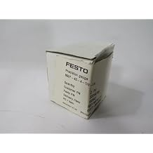 FESTO MAP-40-4-1/8-EN 162842, 0-4 BAR / 1-58 PSI Range, Double Scale, IP43, Nominal Size 40, PBT HOUSING, Precision Pressure Gauge, R1/8 Pneumatic Connection, Series MAP