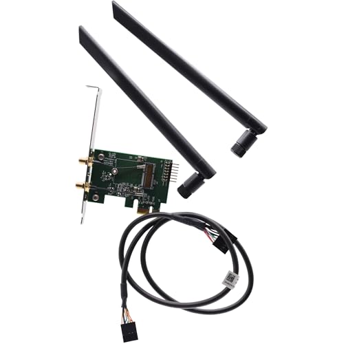 Adaptador Deal4GO PCIe a M.2 para WiFi y Bluetooth, compatible con Dell Precision 5820, 7820, 7920, 5860, 7960, 7865, 7875, 7690