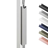 Vassoio magnetico per la gestione dei cavi – Canale passacavi in acciaio inox con fissaggio magnetico – Organizzazione della scrivania e sotto la scrivania – Organizzatore di cavi Desktronic