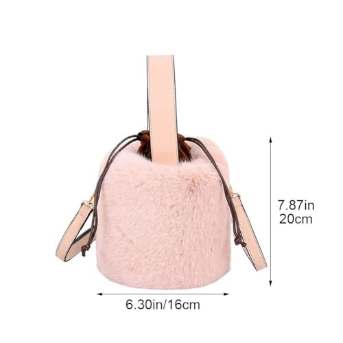 Fausse fourrure à main en peluche avec textures douces - 8
