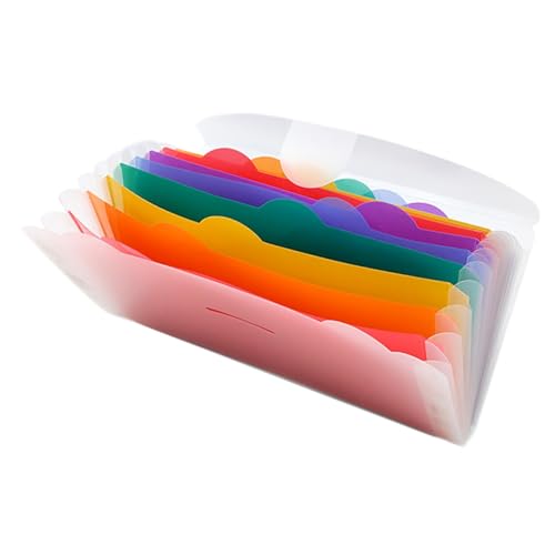 Housoutil ファイルフォルダー 書類整理ホルダー オフィス用ドキュメントオーガナイザー 多仕切り付き インデックスファイルケース 持ち運び