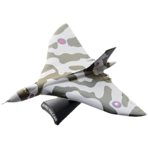 Modelo de avión Vulcan de metal, miniatura coleccionable de alta precisión 2