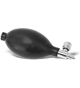 BP Bulb Pump Replacement, Adjustable Latex Inflation Bulb Pump with Air Release Valve, Hand Squee...