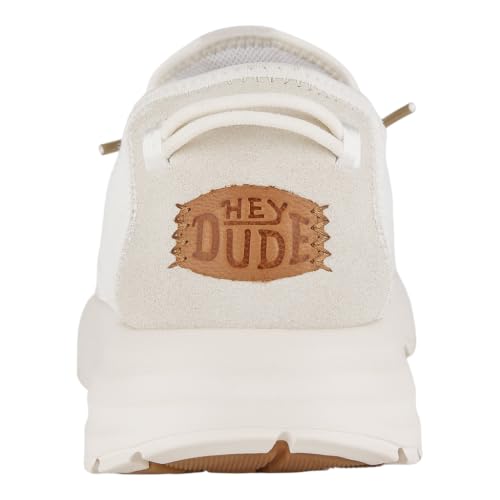 Image of HEYDUDE Men's Sirocco Neutrals Slip On Sneaker | Breathable Knit Upper