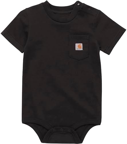 Carhartt unisex-baby Short-Sleeve Bodysuit