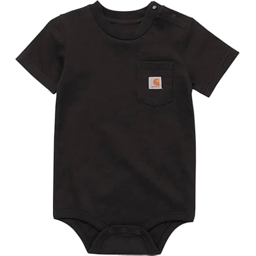 Carhartt unisex-baby Short-Sleeve Bodysuit