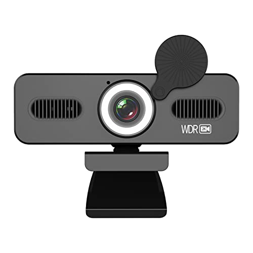 Kiboule 2160P HD Webcam Webcam de computador com microfone USB PC Web Câmera de ângulo amplo de 120