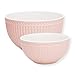 Produktbild GreenGate - Schüssel-Set - Alice - Keramik - Pale Pink - 2er Set