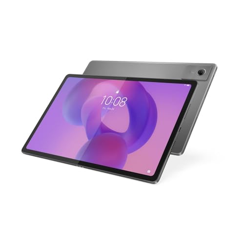 Lenovo Idea Tab Plus, 2.5K da 12.1" 90Hz, Processore Mediatek Dimenity 6400, RAM 8GB, Memoria 256GB, WiFi 5, Tablet Android 15, Lenovo Tab Pen inclusa - Cloud Grey