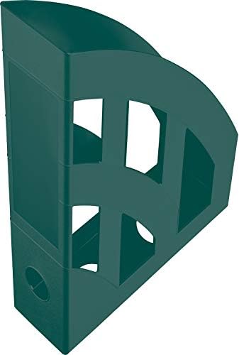 Helit H2661052 - segregator"the green bridge", DIN A4-C4, z tworzywa sztucznego pochodzącego z recyklingu, certyfikowany niebieski anioł, zielony, 1 sztuka