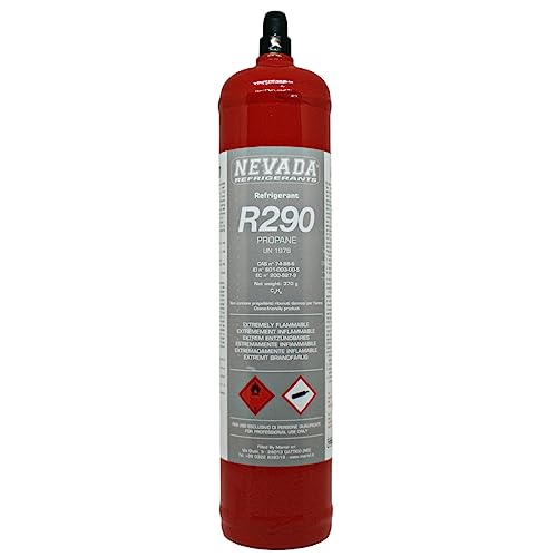  BOMBOLA GAS REFRIGERANTE R290 PROPANO 370 GR. FRIGO FRIGORIFERO FREEZER