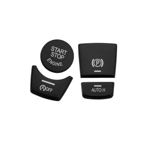 Couvercle de bouton de démarrage et d'arrêt pour BMW F10 F07 X3 F25 X4 F26 cache noir