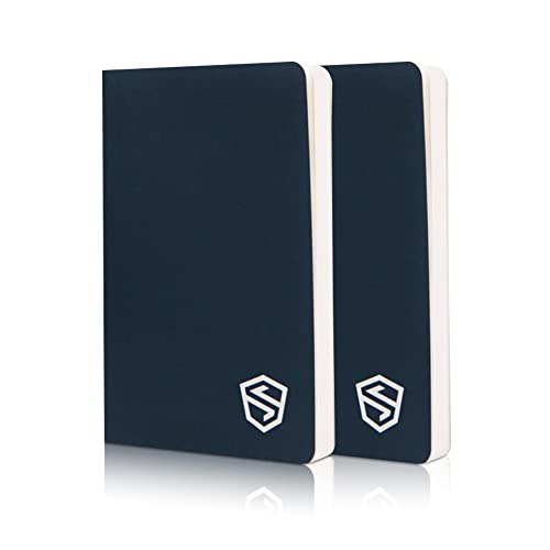 SHIELDFOLIO Stonebook World's Most Secure Crypto Password Notebook | Seed Phrase and Private Key Cold Storage method | Premium Water-Resistant Paper | 5.5" x 3.5" | Pack of 2 by SHIELDFOLIO - Used condition - US$43.73