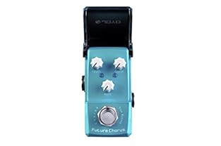 Joyo jf-316 future chorus mini guitar effects pedal from the 3rd generation of joyo pedals, the ironman range. For many guitar players they consider chorus to be that cheasy sound from the 80's. which is true, but also used as a core effect by many o...