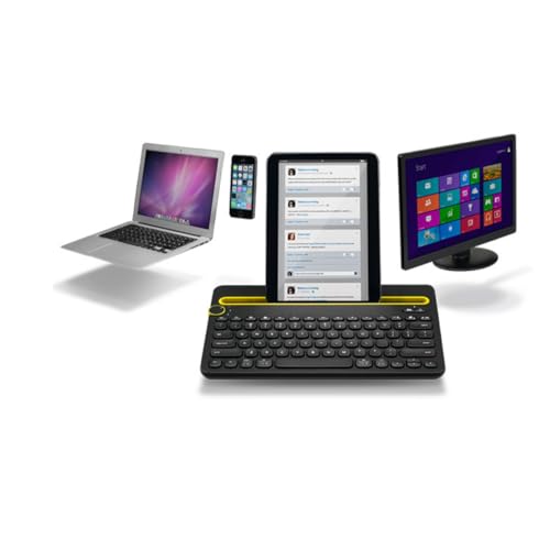 Logitech K480 Kabellose Multi-Device Tastatur für Android und mehr
