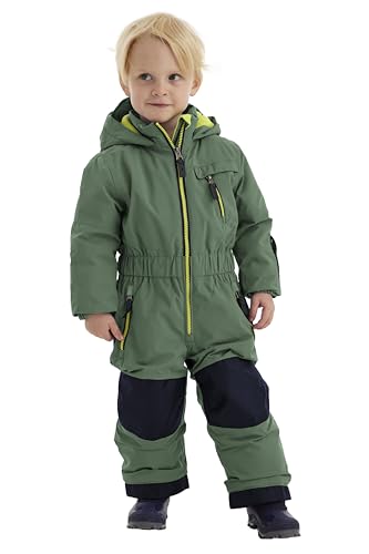 Killtec first instinct by killtec FISW 31 MNS ONPC Skioverall/Schneeanzug mit Kapuze, wasserdicht, stahlmint, waldgrün
