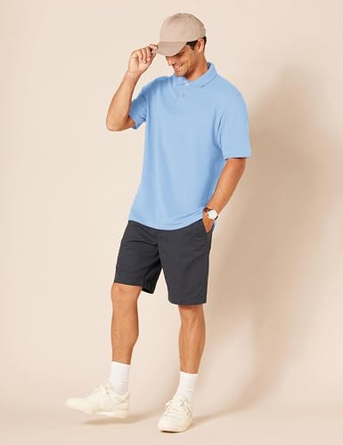 Image of Amazon Essentials Men's Regular-Fit Short Sleeve Cotton Pique Polo Shirt (Available in Big & Tall)