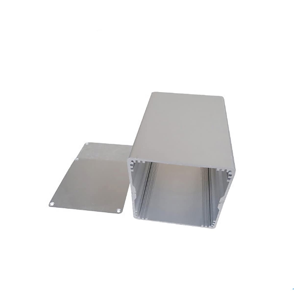 Caja electrónica del recinto DIY Proyecto de aluminio instrumento proteger la caja de productos electrónicos Calor-disipación de la caja para el tablero del PWB