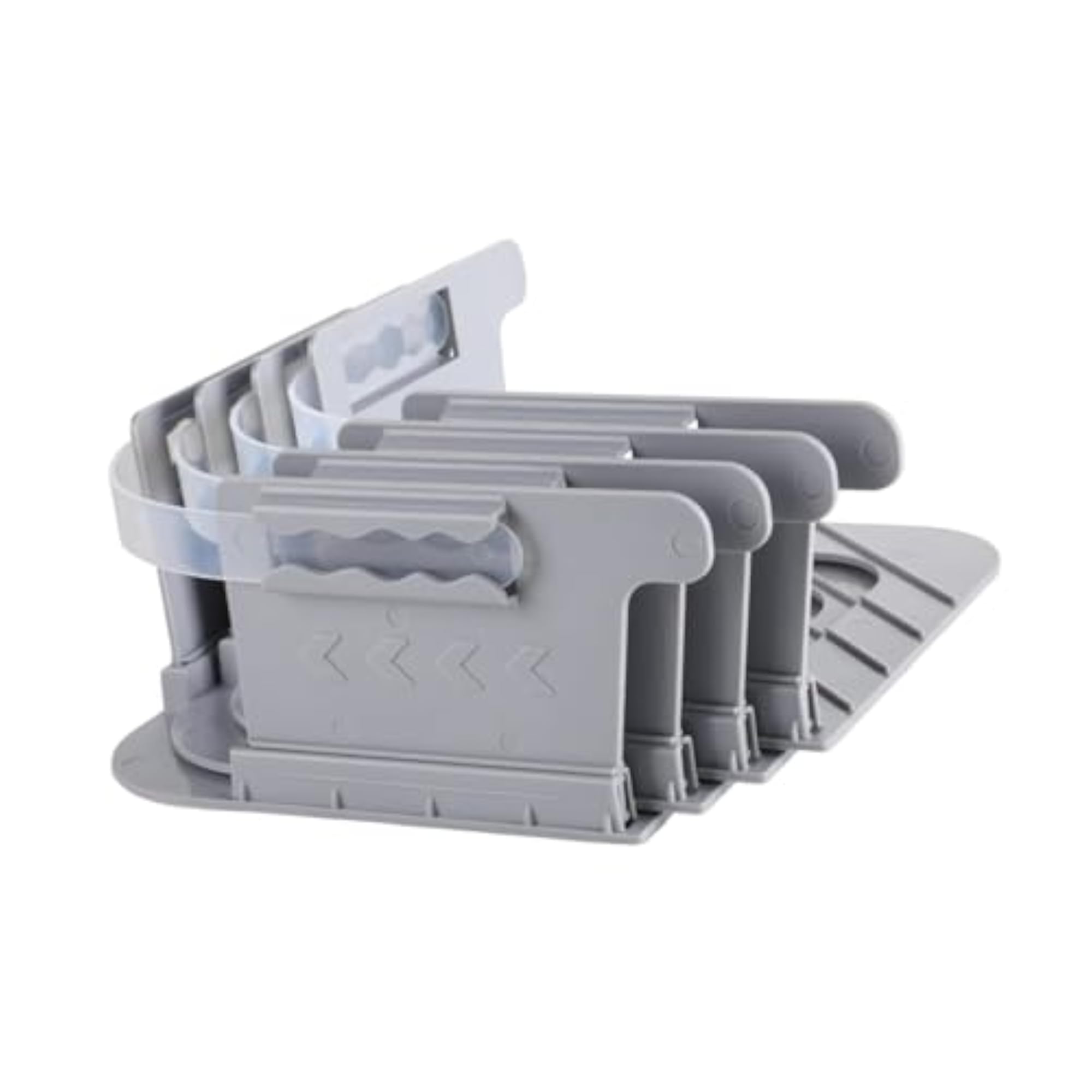 4X Lock Sheet Holders Anti Slip Bed Sheet Holders for Corner Gray