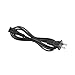 Tomatosd 2-Prong AC Power Cord Cable Lead Compatible with Electronics Radio PS2 Xbox PSU