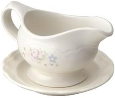 Pfaltzgraff Tea Rose Gravy Boat with Saucer