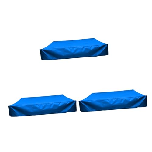 UKCOCO 3 Piezas Cubierta De Dosel para Arenero De Juguete Dosel De Arena De Playa Cubierta De Caja De Arena De Piscina Dosel Al Aire Juguetes Solar Niño Tapa De Protección Cordón