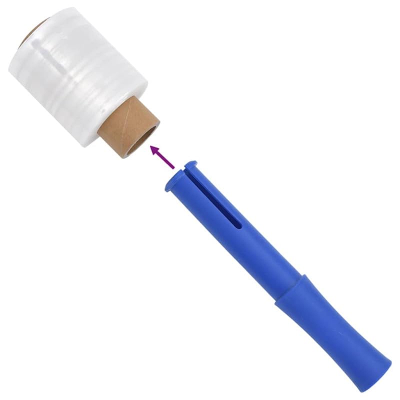 vidaXL Film Estensibili 50 pz Trasparenti 23 μm 10 cm x 150 m, pellicola da imballaggio, pellicola da imballaggio, pellicola da avvolgimento