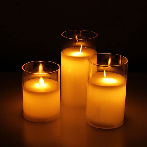 LEDOXLh LEDLhCg zCg 邳 ^C}[t h炮 dr(drʔ) Rt m3n KX ԐڏƖ E\N [\N XC e[u X^h LED GLASS CANDLE WH
