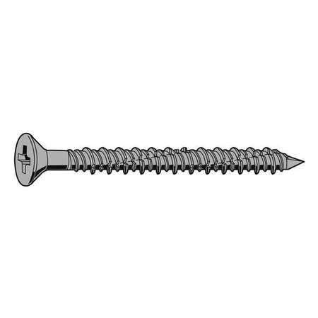 Concrete Scrw, 3-1/4in, 3/16x5-1/2in, PK100 (2 Pieces)