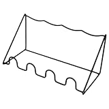 Ipetboom Moderner Stabiler Weinflaschenhalter mit Fächern Platzsparend Stapelbar Vielseitig für Desktop Weinregal für Küche Bar und Esszimmer Langlebig und Dekorativ