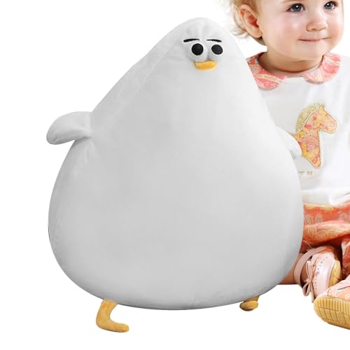 Generico Juguete de peluche y gordo de dibujos animados con ojos grandes | Para niños y niñas, tierno animalito, decoración de la habitación