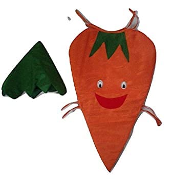 Fancyclub Dingo Point Carrot Vegetable Kids Fancy Dress Costume-Orange, Synthetic (B0C5VRSKYC) Amazon Price History, Amazon Price Tracker