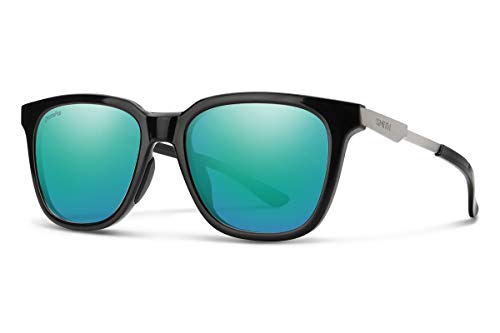 Smith Roam Sunglasses Black/Chromapop Polarized Opal Mirror #TOP19