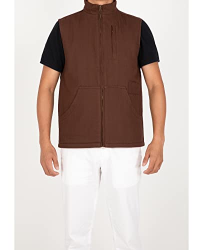 Image of ZENTHACE Men's Full Zip Reversible Work Casual Vest