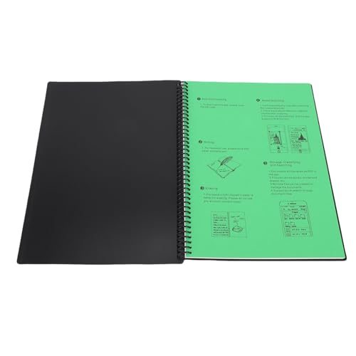 Fafeicy Cuaderno Inteligente Reutilizable, Tamaño Ejecutivo 180x255 Mm con Páginas con Líneas y Puntos Conectadas a la Aplicación, para Reuniones de Oficina y Notas de Clase de - imagen 8