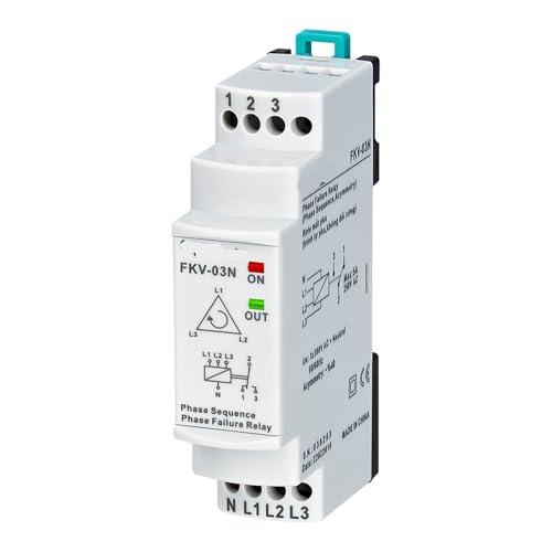 Relais de séquence de phases anti asymétrie fixe à 40% FKV-03N
