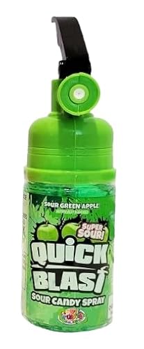 Quick Blast Sour Candy Spray Green Apple