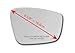 New Replacement Mirror Glass with Full Size Adhesive for Volkswagen | 2013-2015 Passat | 2011-2018 Jetta | 2012-2019 Beetle | Passenger Side View Right RH