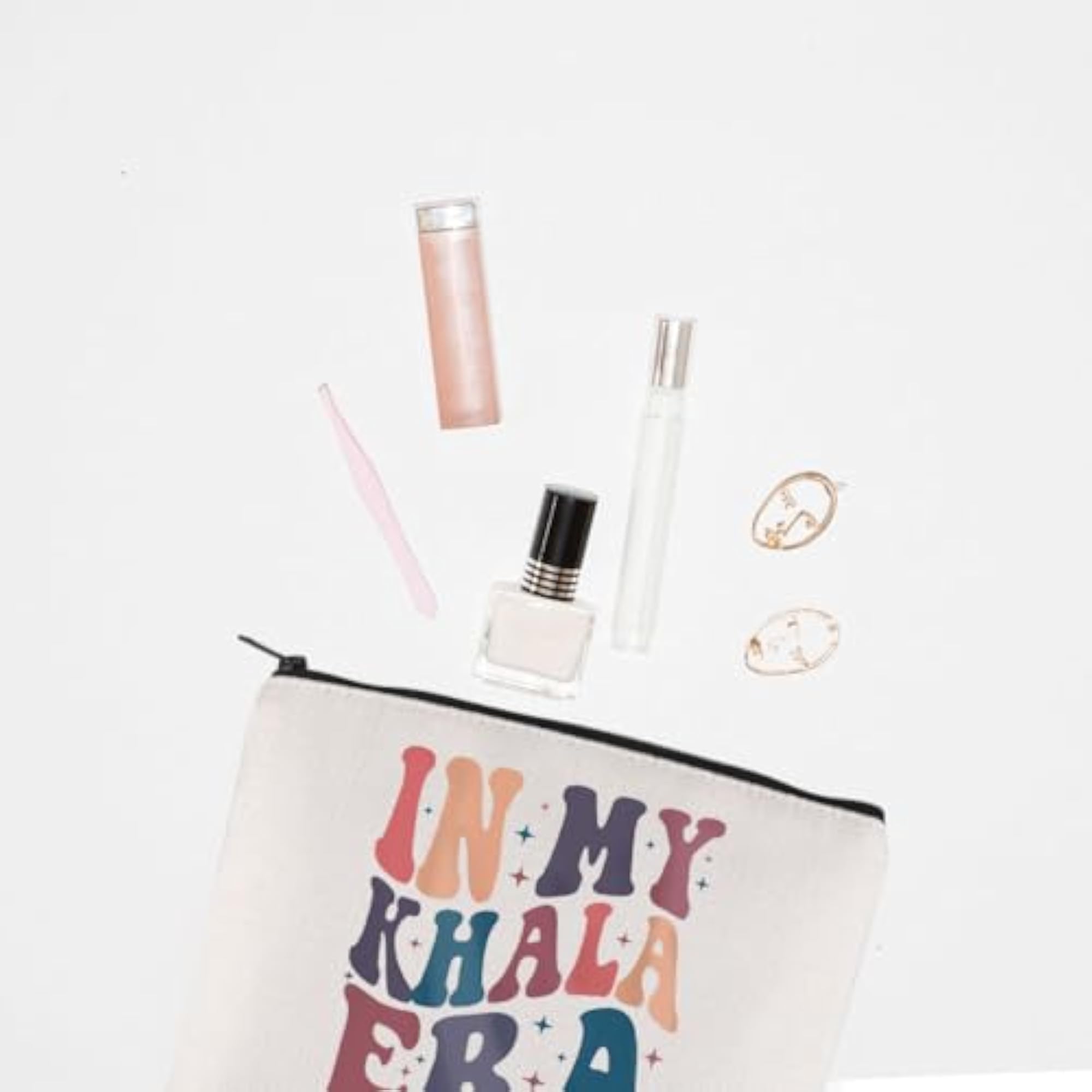 Mothers Day Gift Best Khala Makeup Bag, Cosmetic Bag