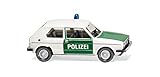 Material: Kunsstoff Wiking 004503 H0 VW Golf I (Polizei) Miniaturmodell 1:87 - Kein Spielzeug!!