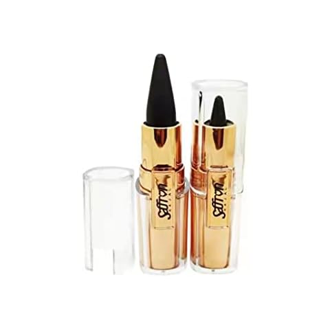 Saffron Kajal Eyeliner Black for Busy Women Cover