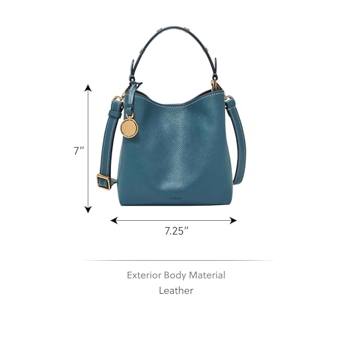 Image of Fossil Womens Jessie Small Bucket Crossbody Bag
